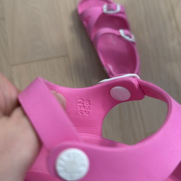 Kids Birkenstock Sandals size 28 Pink size 11 - Picture 2 of 3